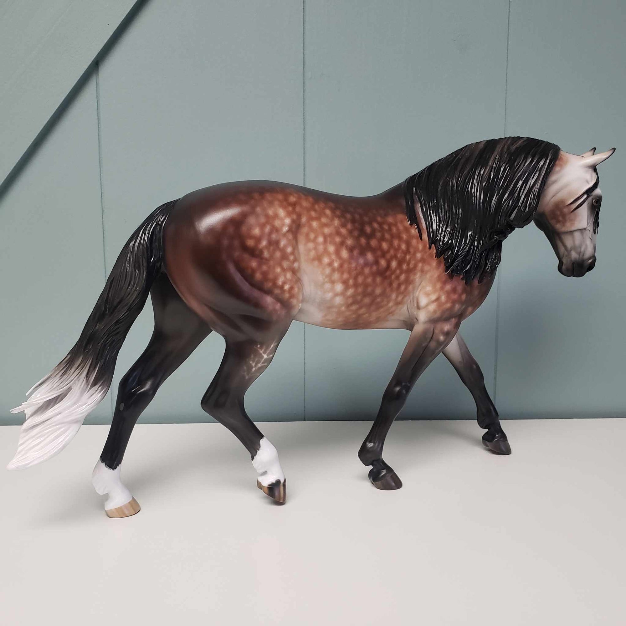 Pinnacle OOAK Dappled Bay Irish Draught By Sheryl Leisure Best Offer 3/5/24