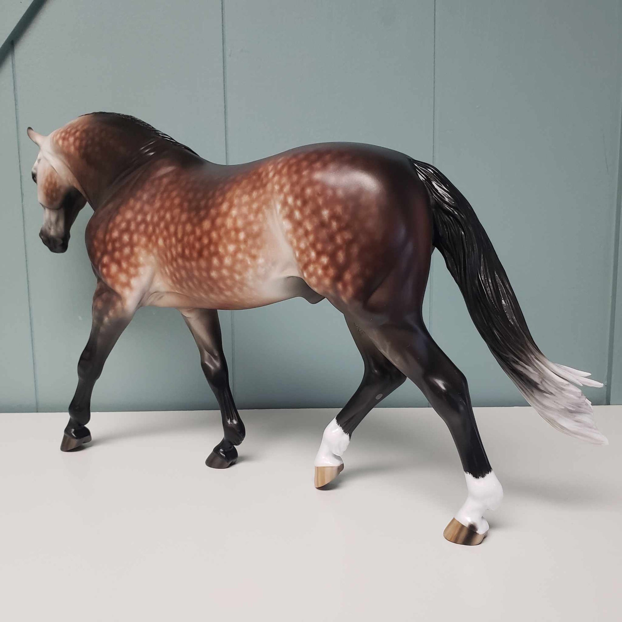 Pinnacle OOAK Dappled Bay Irish Draught By Sheryl Leisure Best Offer 3/5/24