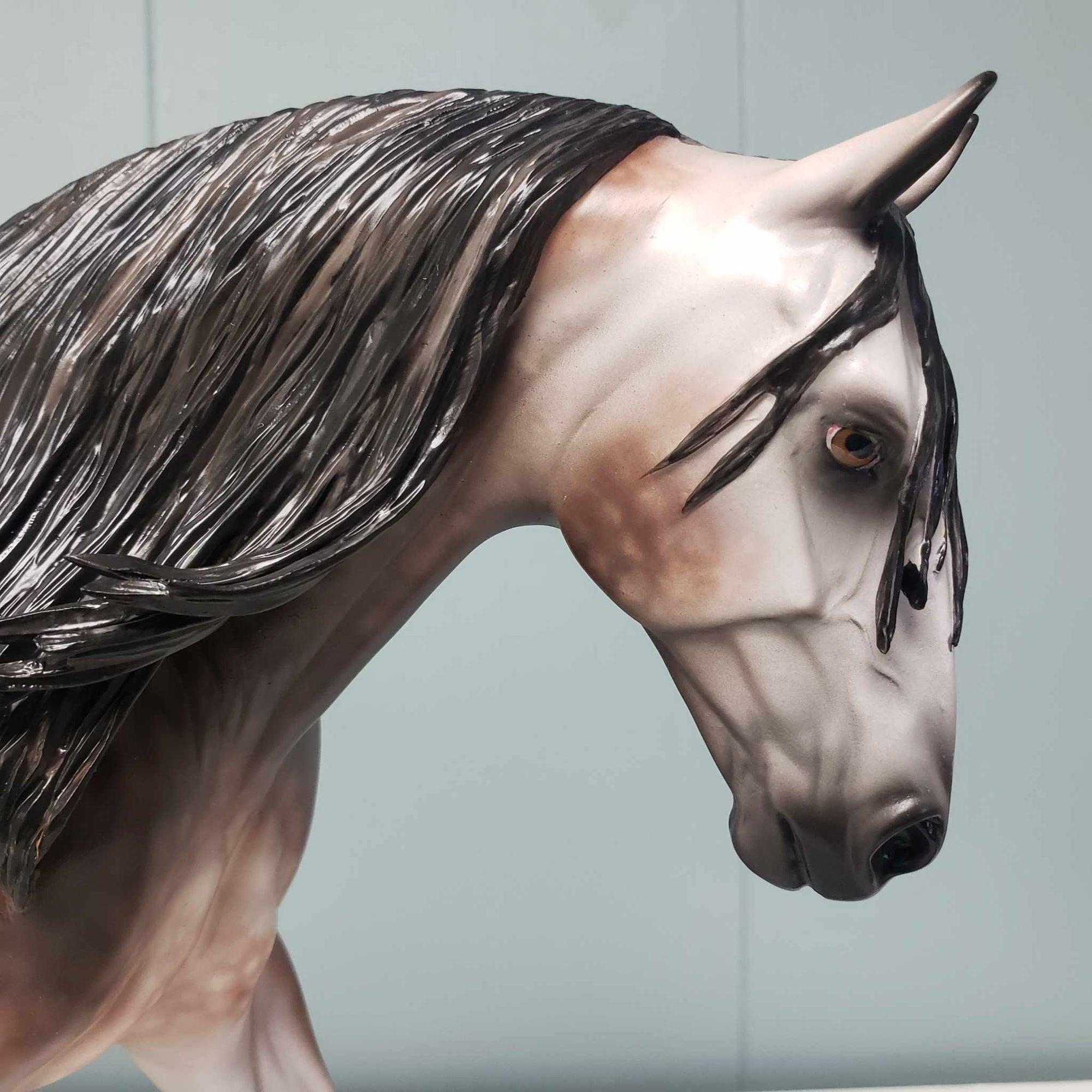 Pinnacle OOAK Dappled Bay Irish Draught By Sheryl Leisure Best Offer 3/5/24