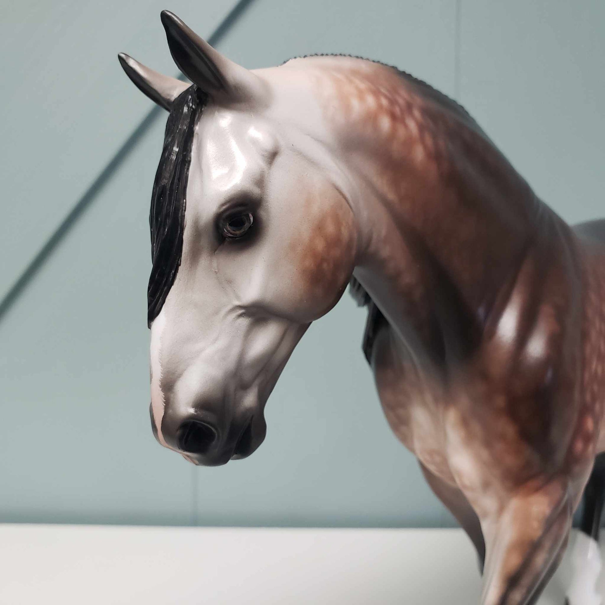 Pinnacle OOAK Dappled Bay Irish Draught By Sheryl Leisure Best Offer 3/5/24