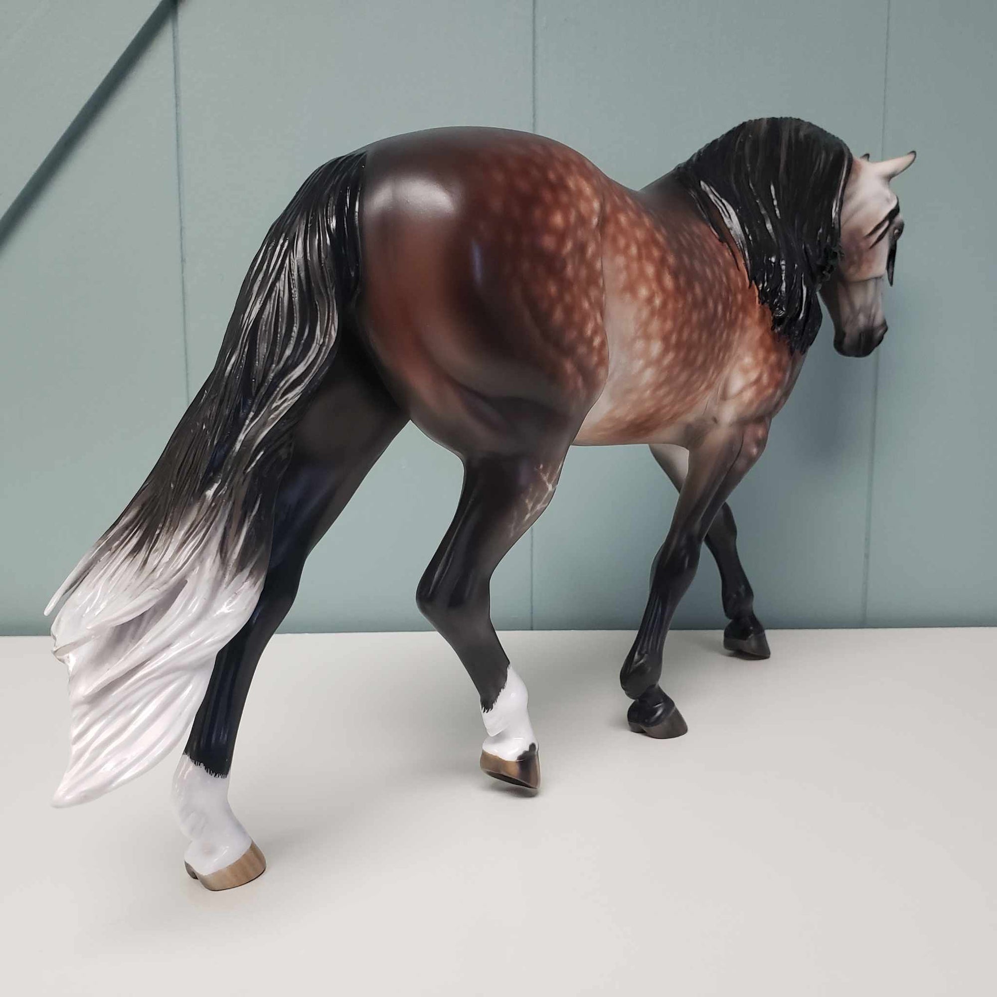 Pinnacle OOAK Dappled Bay Irish Draught By Sheryl Leisure Best Offer 3/5/24