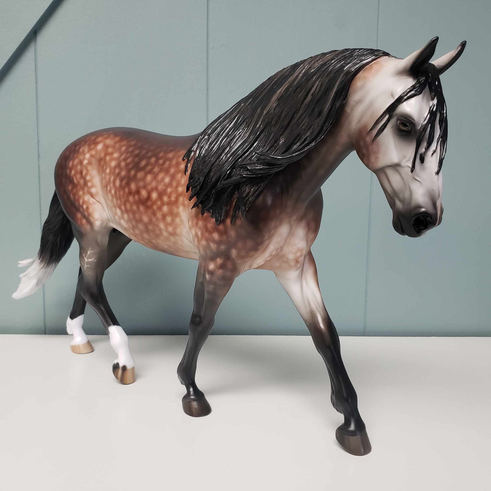 Pinnacle OOAK Dappled Bay Irish Draught By Sheryl Leisure Best Offer 3/5/24