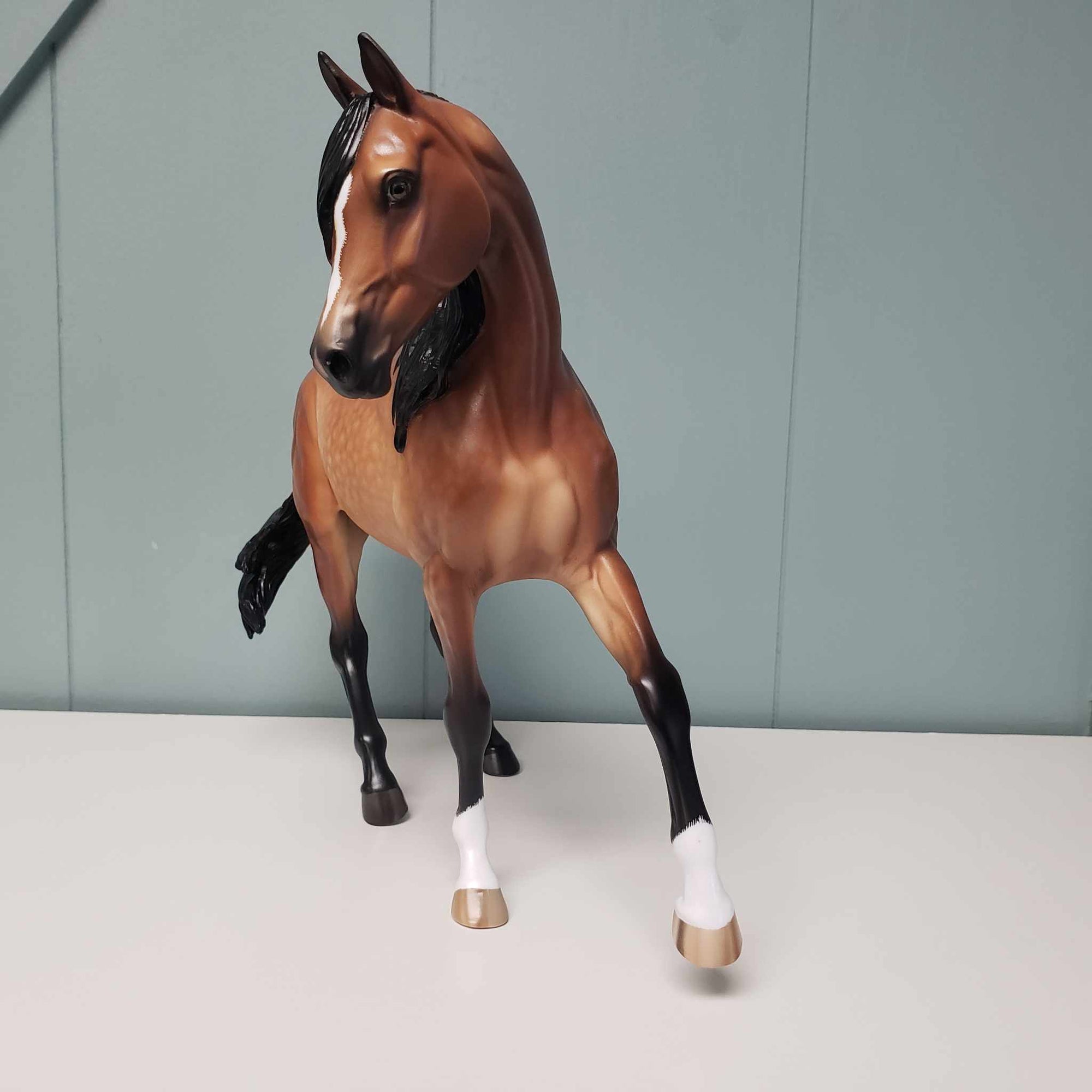 Arete OOAK Dappled Bay Custom Arab Mare By Sheryl Leisure Best Offer 3/5/24