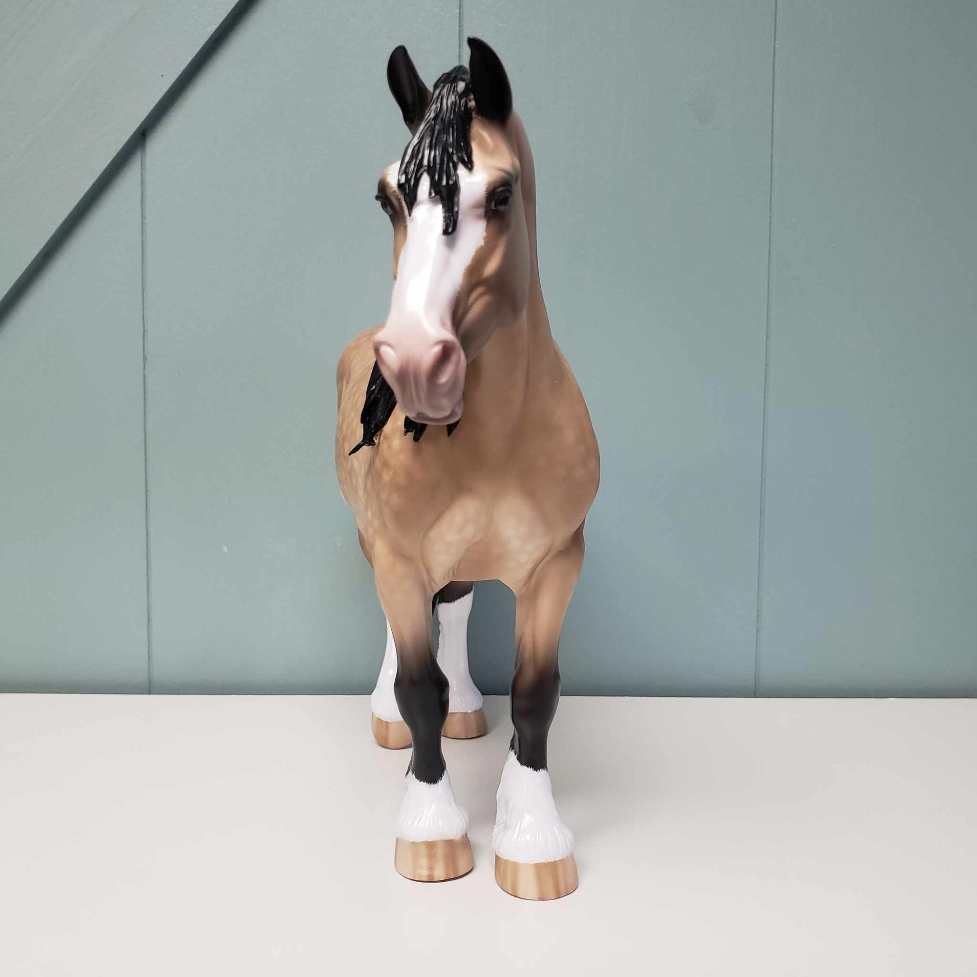 Meridian OOAK Dappled Buckskin Heavy Draft By Sheryl Leisure Best Offer 3/5/24