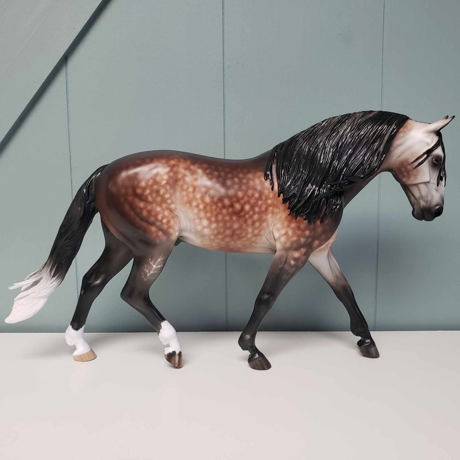 Pinnacle OOAK Dappled Bay Irish Draught By Sheryl Leisure Best Offer 3/5/24