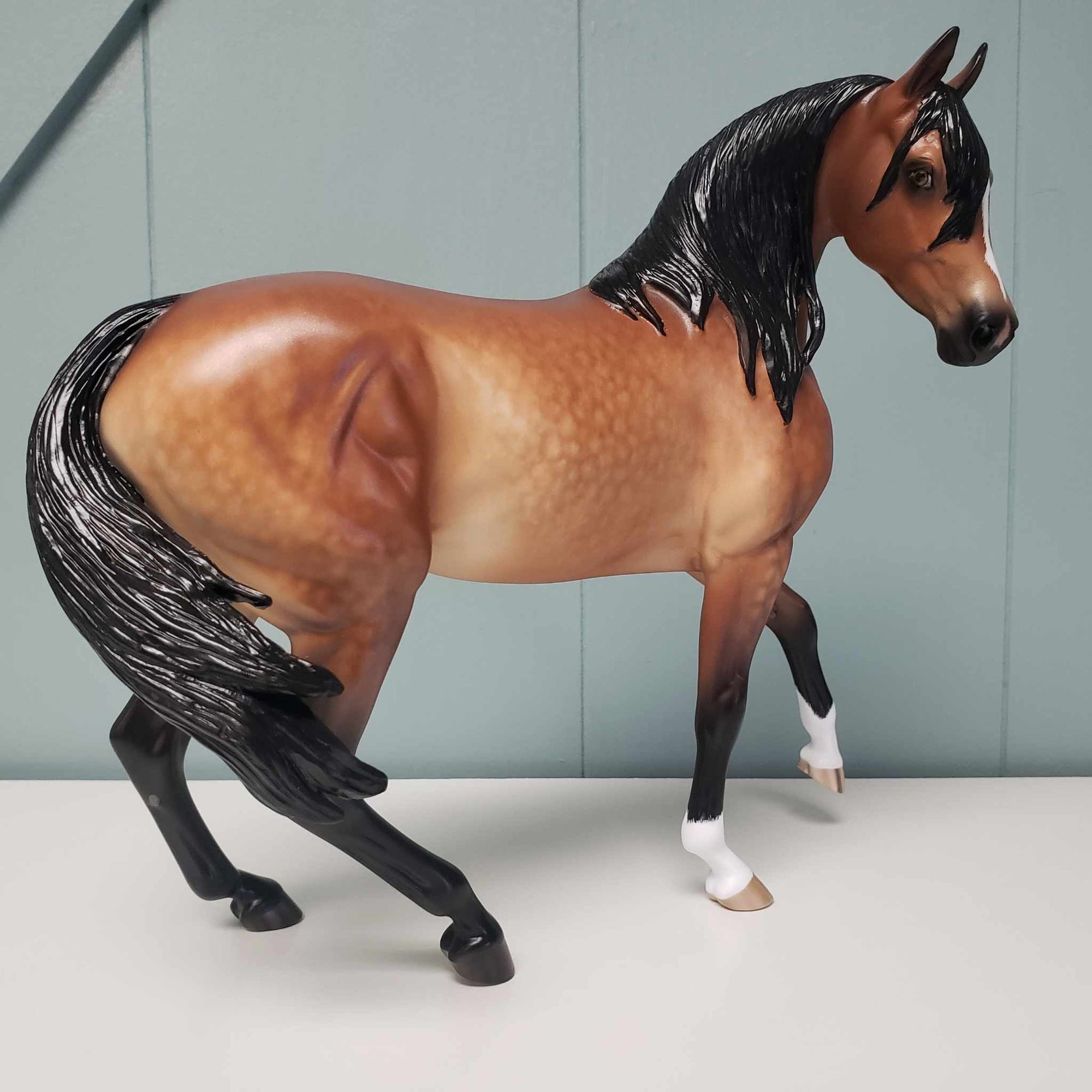 Arete OOAK Dappled Bay Custom Arab Mare By Sheryl Leisure Best Offer 3/5/24