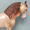 Brave OOAK Amber Champagne with Reverse Dapples Custom Andalusian By Ashley Palmer