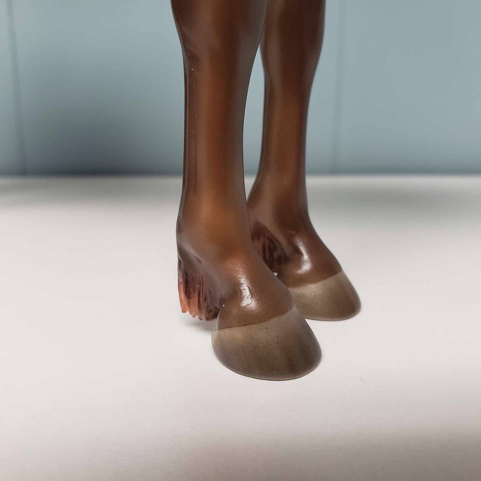 Brave OOAK Amber Champagne with Reverse Dapples Custom Andalusian By Ashley Palmer