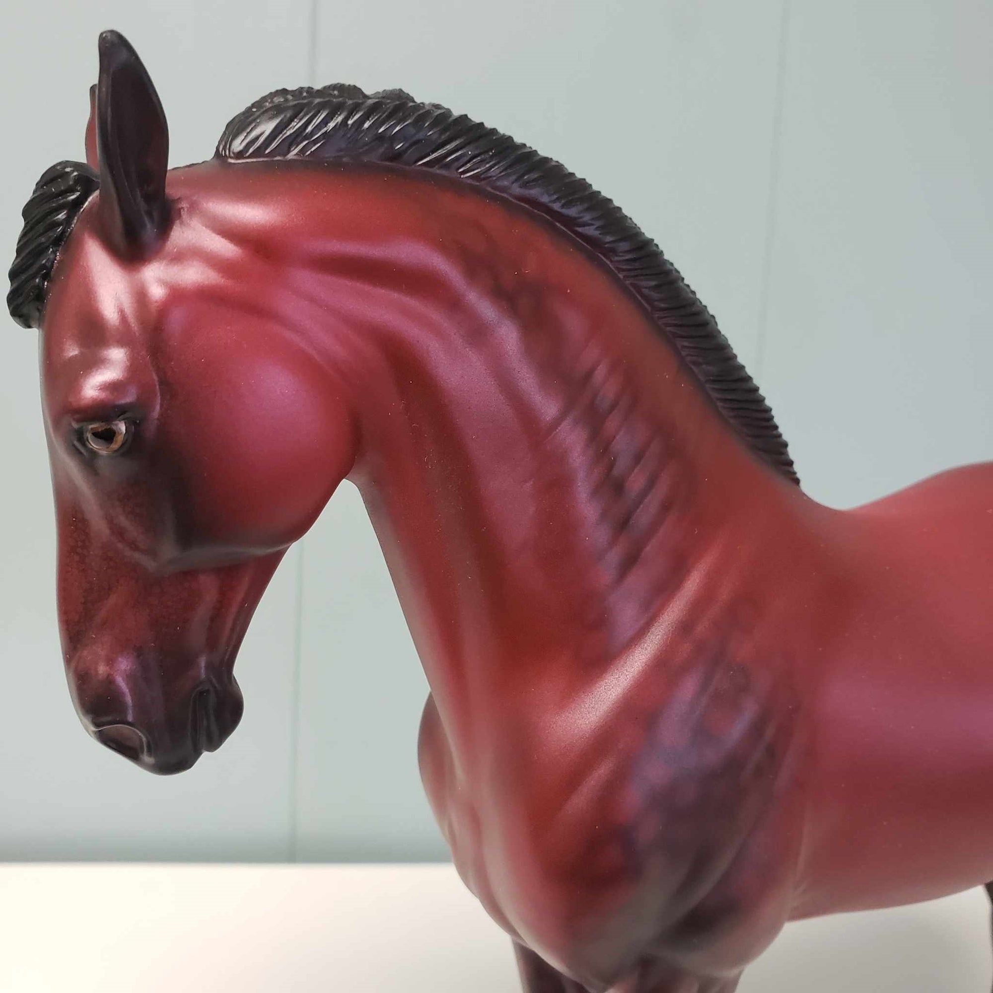 Love Potion LE-9 Dappled Red Andalusian with Brand Deco by Ellen Robbins Val24