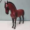 Love Potion LE-9 Dappled Red Andalusian with Brand Deco by Ellen Robbins Val24