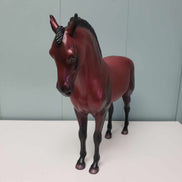 Love Potion LE-9 Dappled Red Andalusian with Brand Deco by Ellen Robbins Val24