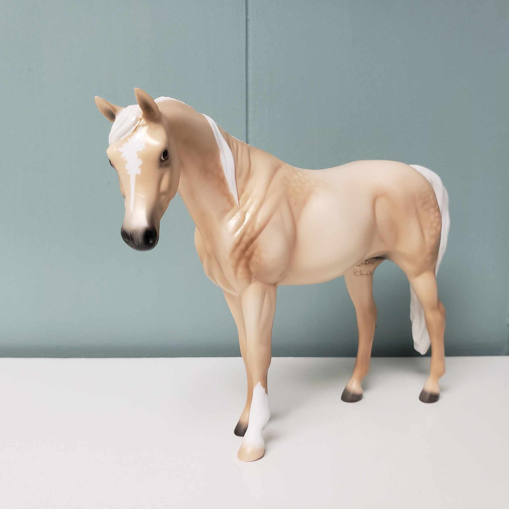 SHCF 2024 New Beginnings - Friday Night Dinner 7 pm - With Optional Dinner Model BLOSSOM - LE Run Dappled Palomino Arabian Mare by Ellen Robbins