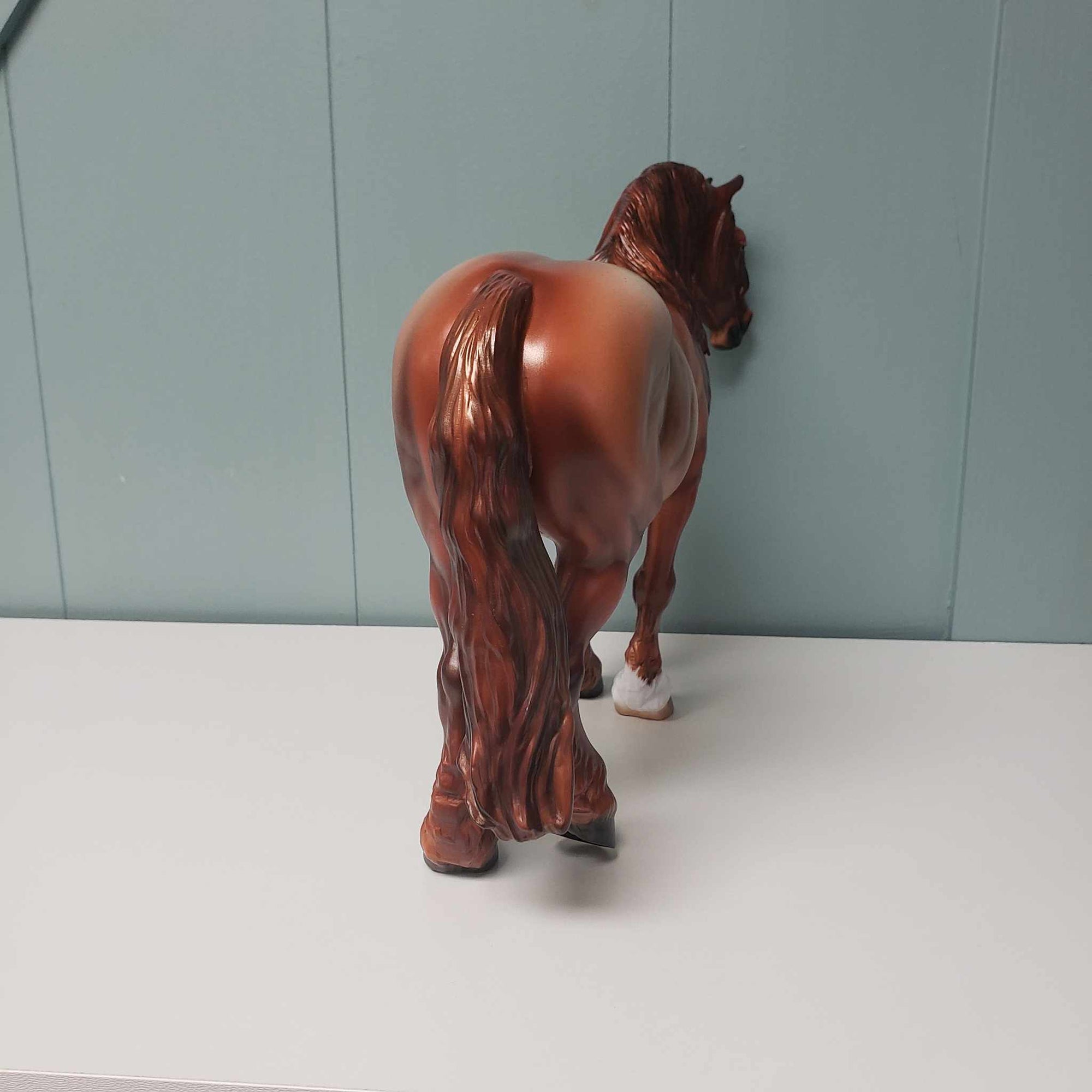 Ada OOAK Red Roan Heavy Draft By Angela Marleau - Best Offers 4/9/24