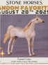 Funnel Cake OOAK Chip Arabian by Ellen Robbins SCD25