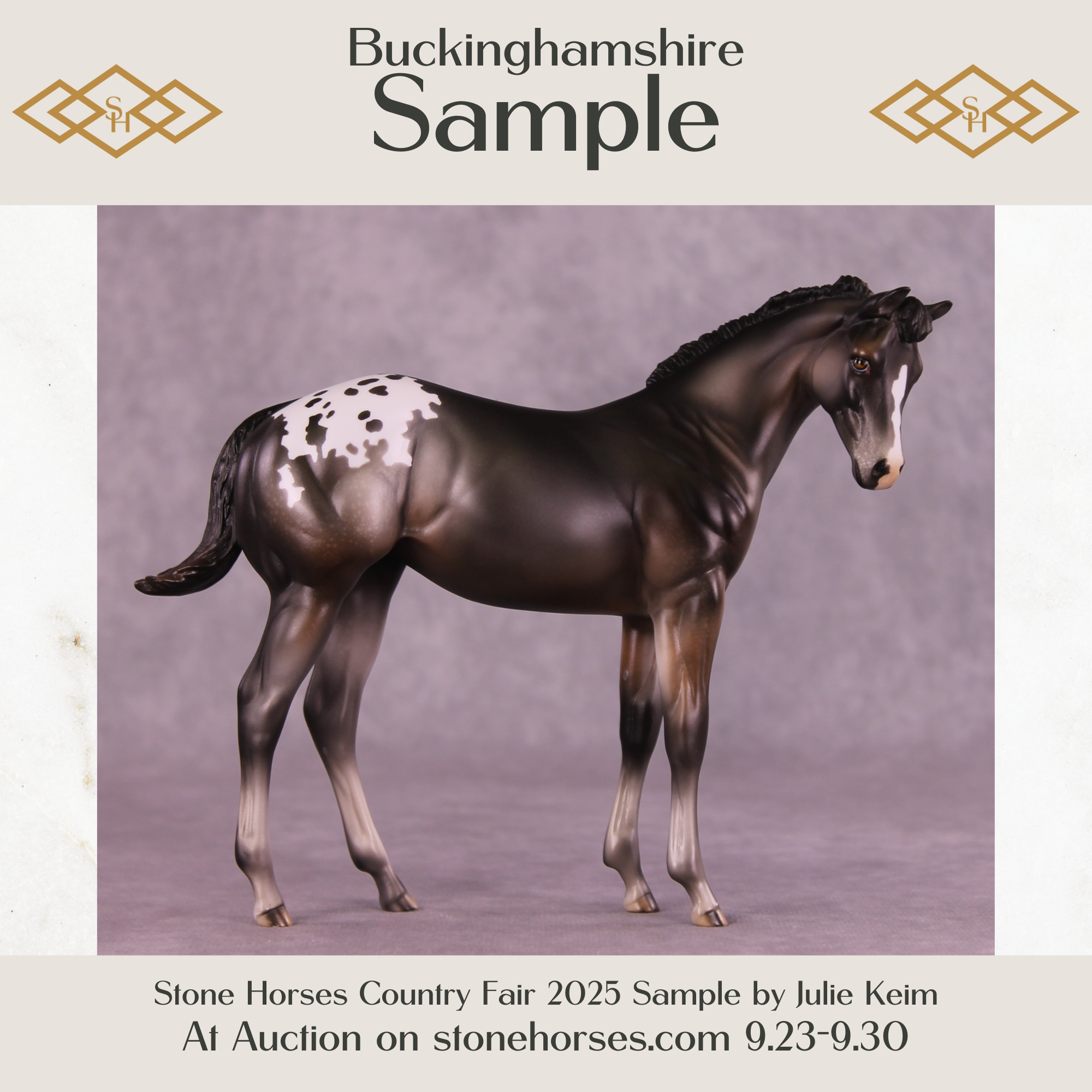 Buckinghamshire Sample FCM Weanling by Julie Keim SS925
