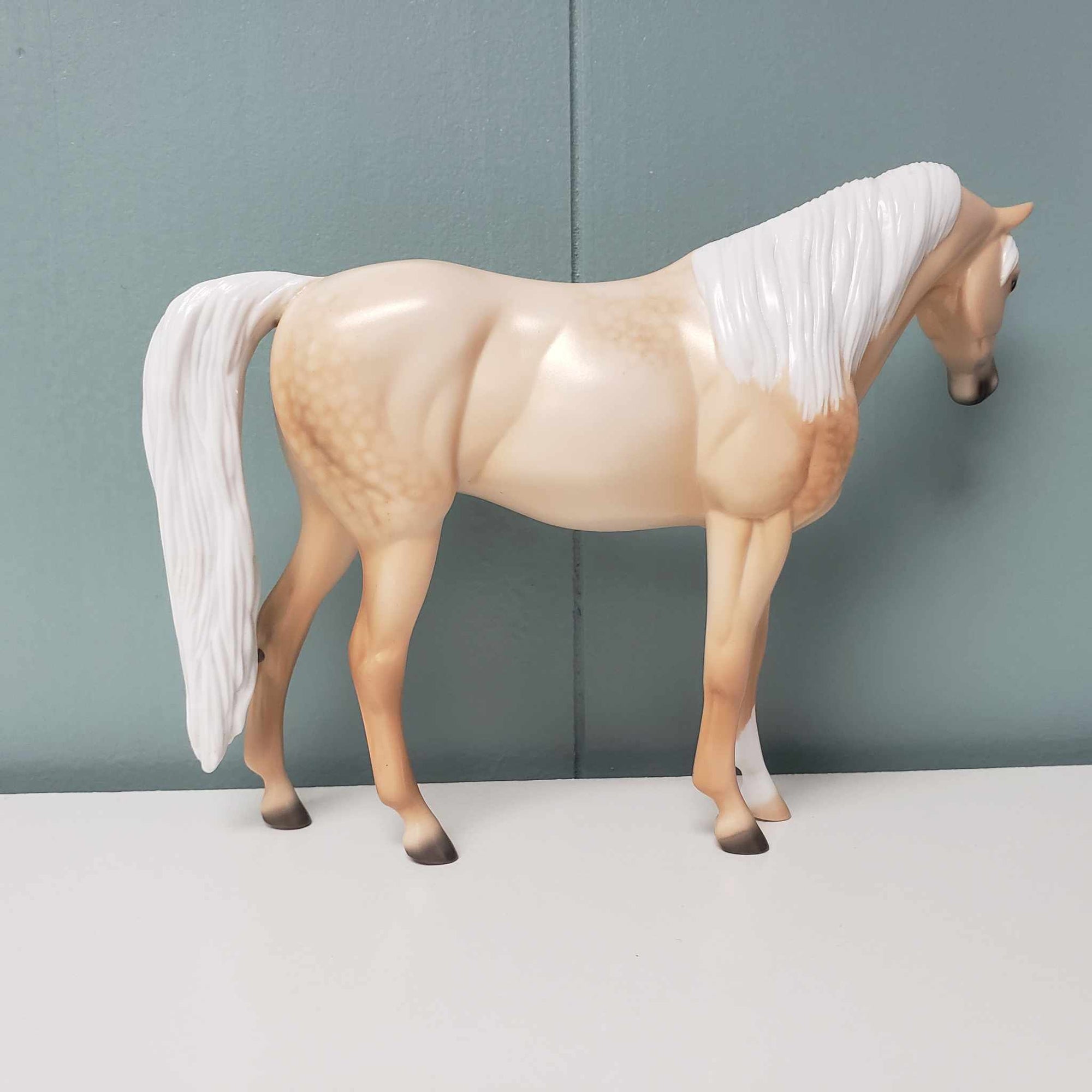 SHCF 2024 New Beginnings - Friday Night Dinner 7 pm - With Optional Dinner Model BLOSSOM - LE Run Dappled Palomino Arabian Mare by Ellen Robbins