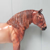 Ada OOAK Red Roan Heavy Draft By Angela Marleau - Best Offers 4/9/24