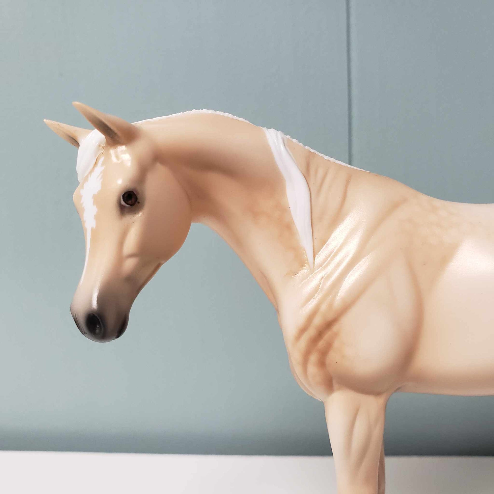 SHCF 2024 New Beginnings - Friday Night Dinner 7 pm - With Optional Dinner Model BLOSSOM - LE Run Dappled Palomino Arabian Mare by Ellen Robbins