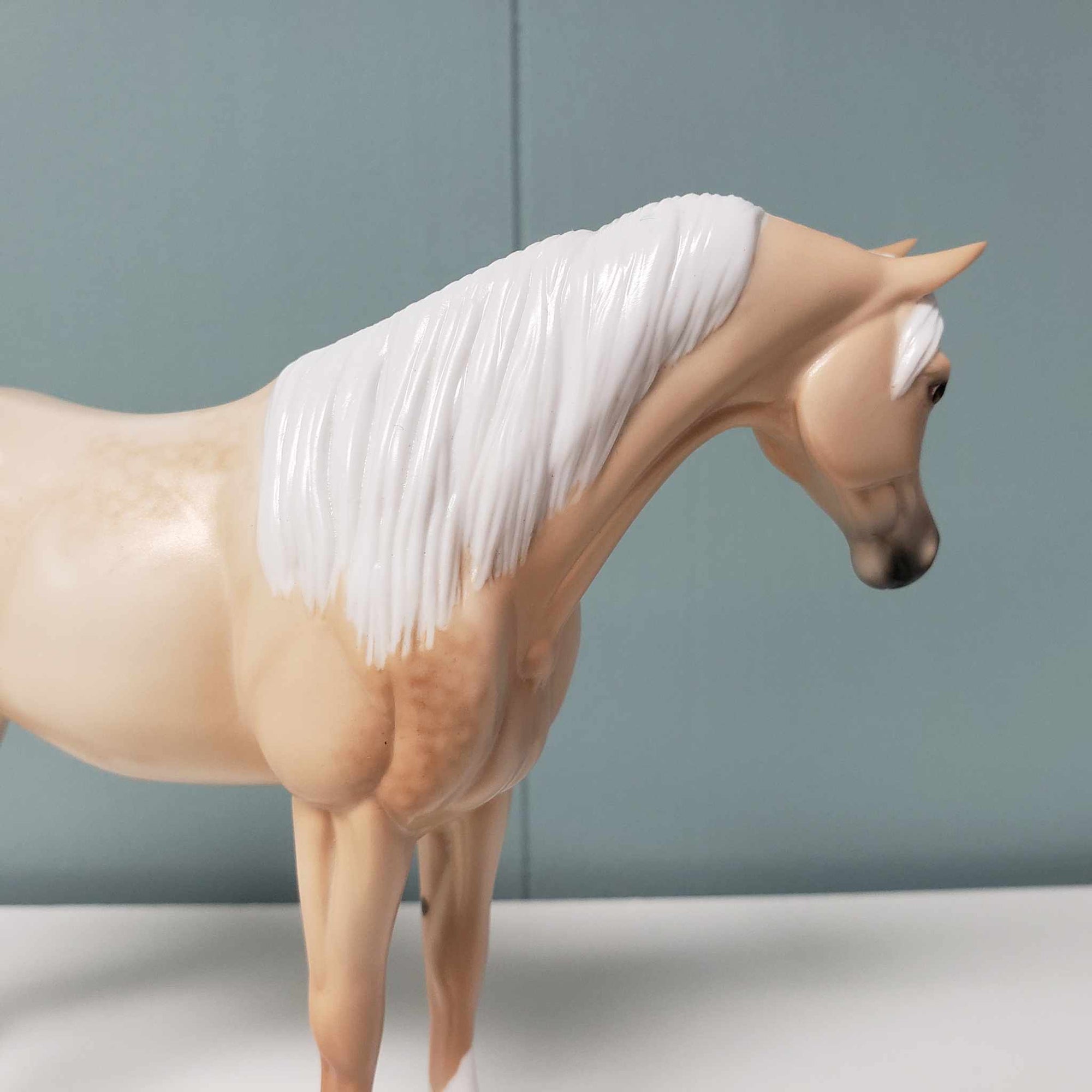 SHCF 2024 New Beginnings - Friday Night Dinner 7 pm - With Optional Dinner Model BLOSSOM - LE Run Dappled Palomino Arabian Mare by Ellen Robbins