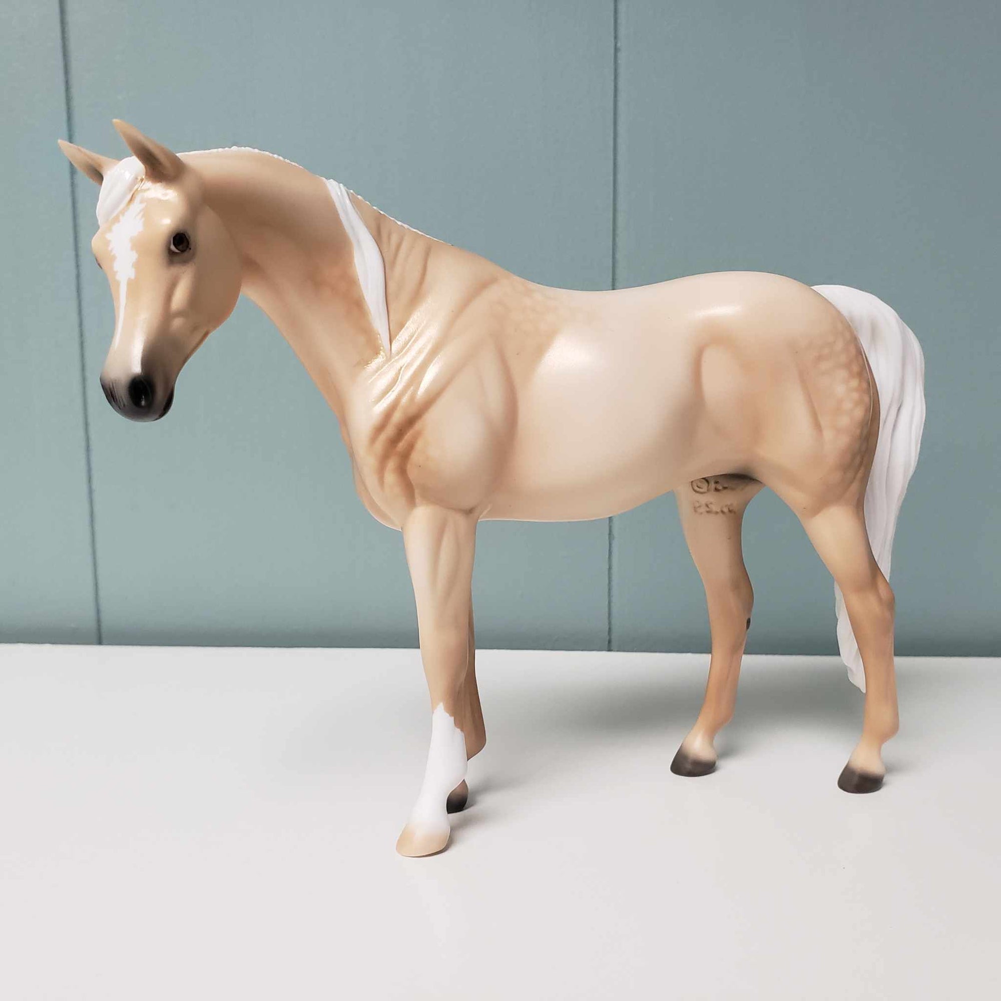 SHCF 2024 New Beginnings - Friday Night Dinner 7 pm - With Optional Dinner Model BLOSSOM - LE Run Dappled Palomino Arabian Mare by Ellen Robbins