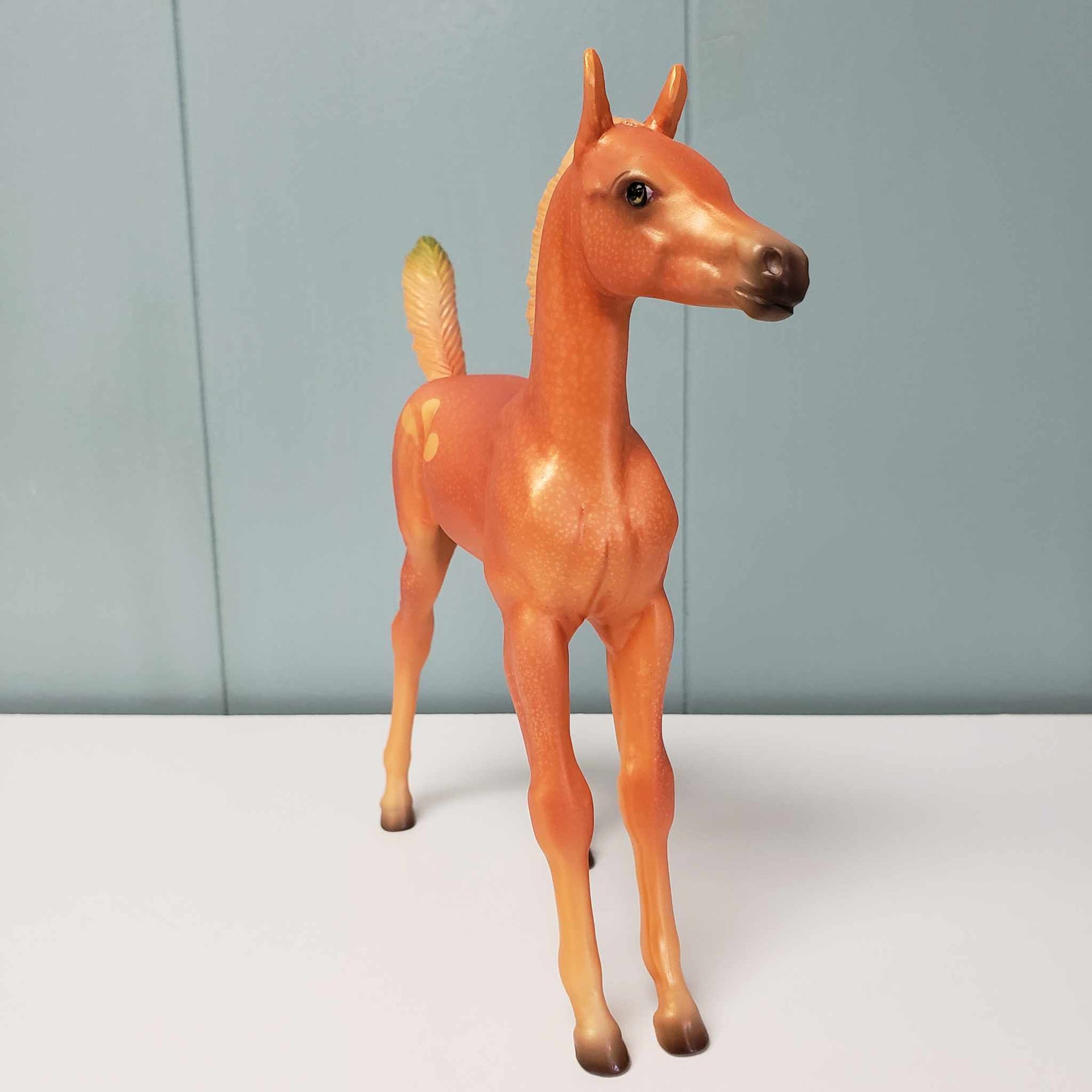 SAMPLE Orange You Glad To See Me Deco Fruit Foal LE-30 By Ashley Palmer