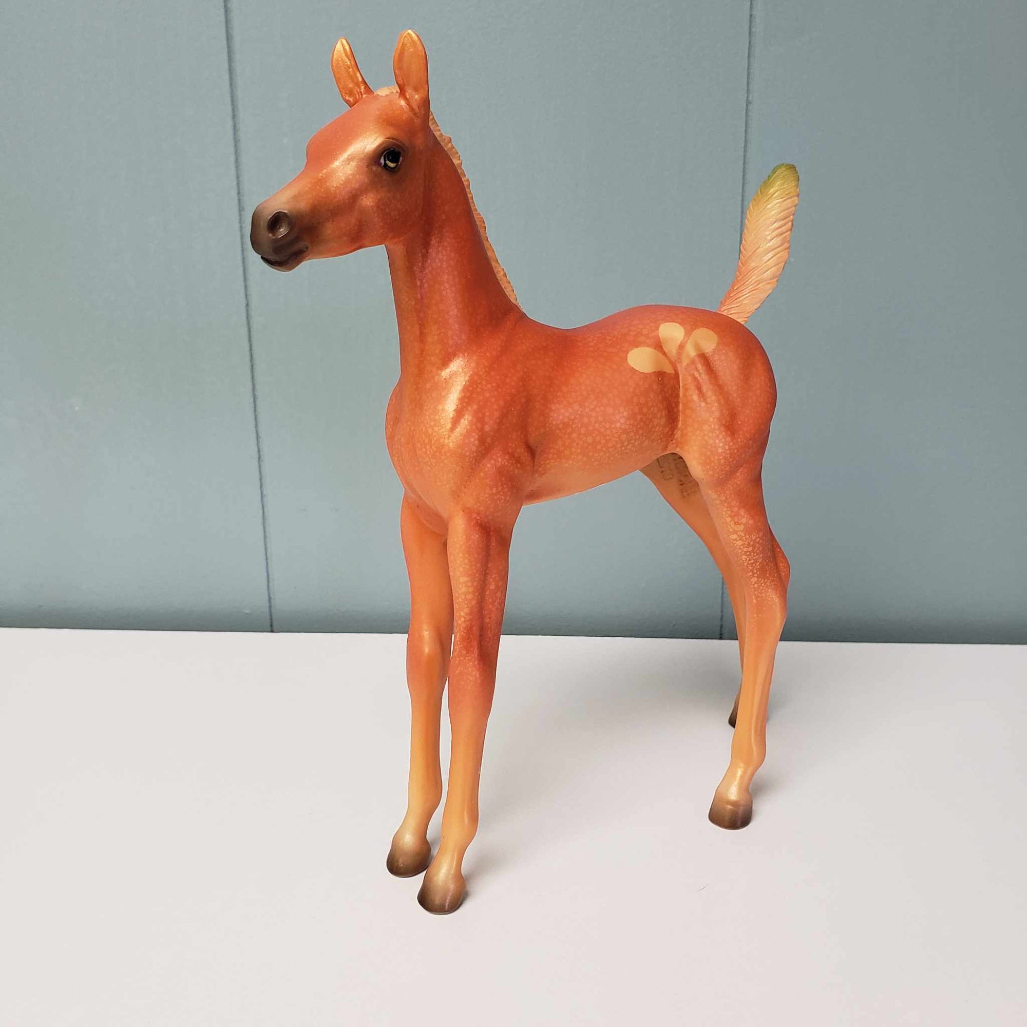 SAMPLE Orange You Glad To See Me Deco Fruit Foal LE-30 By Ashley Palmer