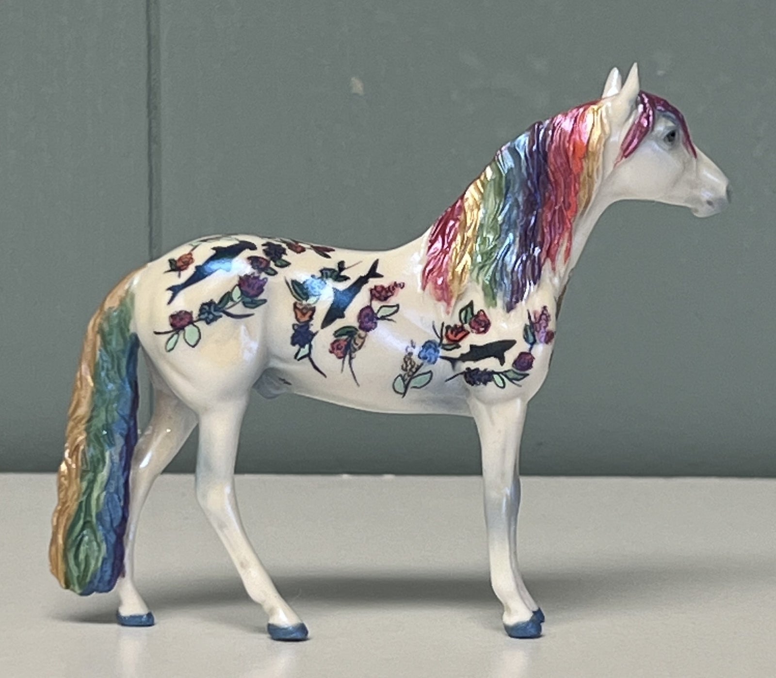 Rainbow Sharks OOAK Chip - SAMPLE & OOAK SALE APRIL 2024 SS424