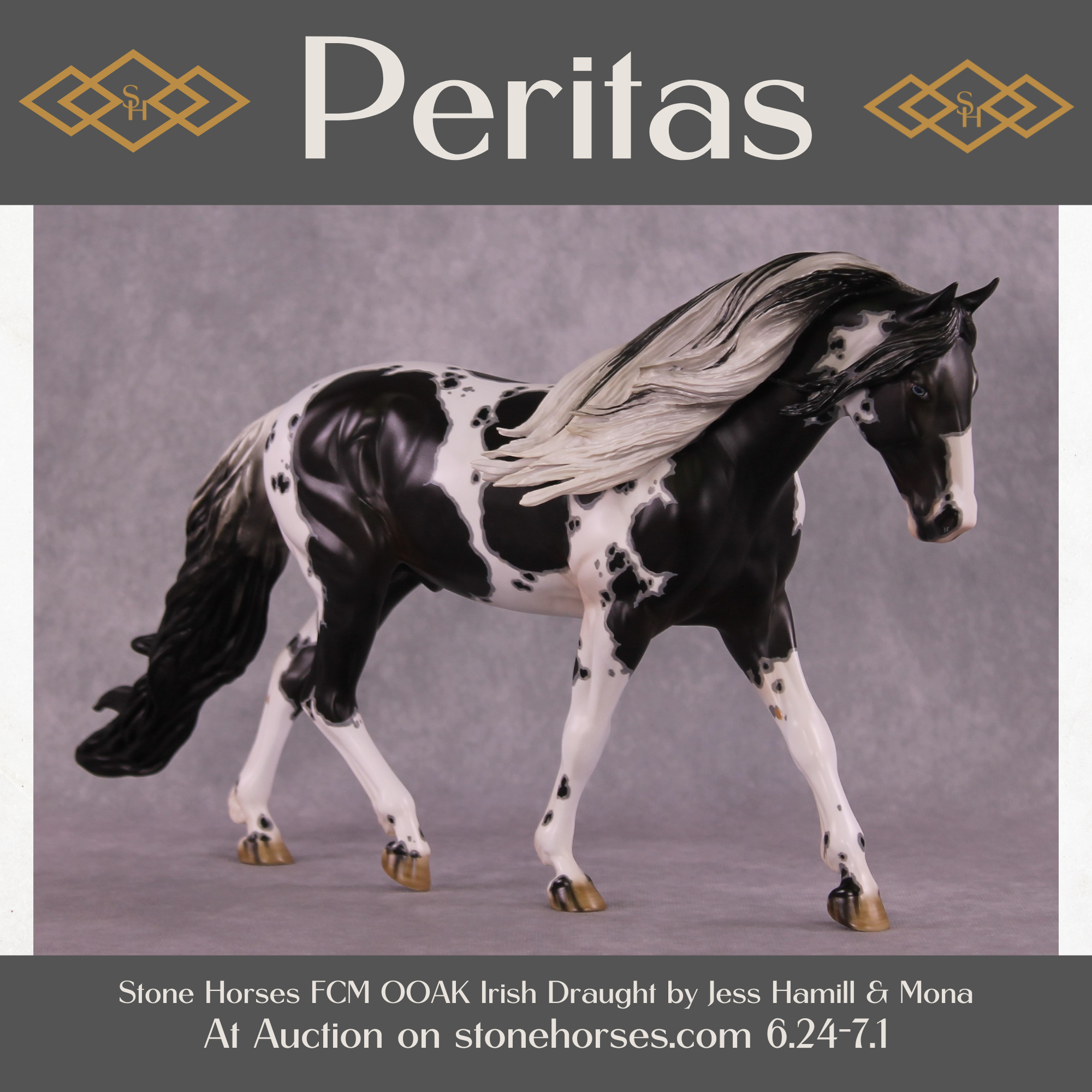 &quot;Peritas&quot; OOAK FCM Irish Draught by Jess Hamill Best Offer 07/01/25