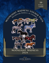 2024 Moonlight Madness Decorator Models Sticker 10-Pack Stickers