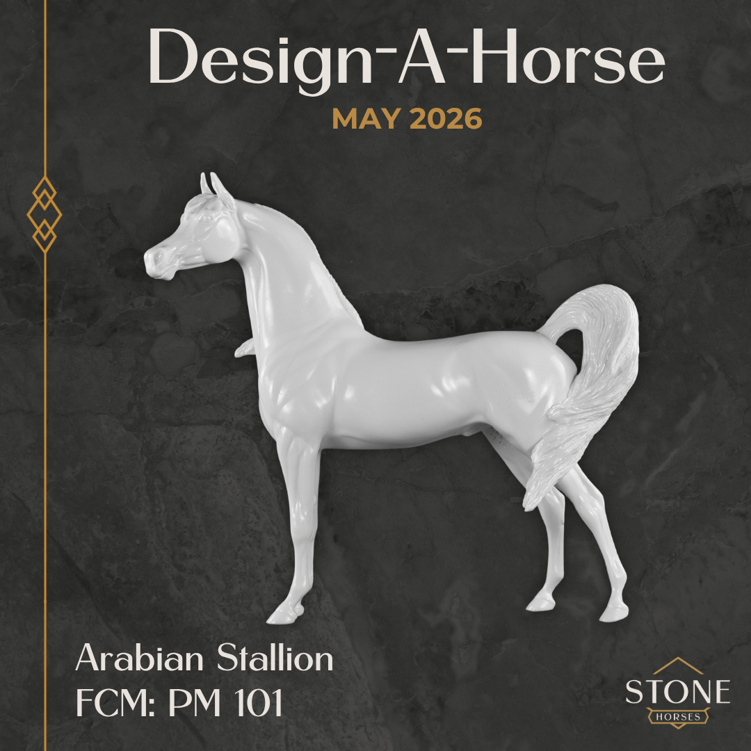 Design-A-Horse FCM Arabian Stallion May Release DAH26 PM101