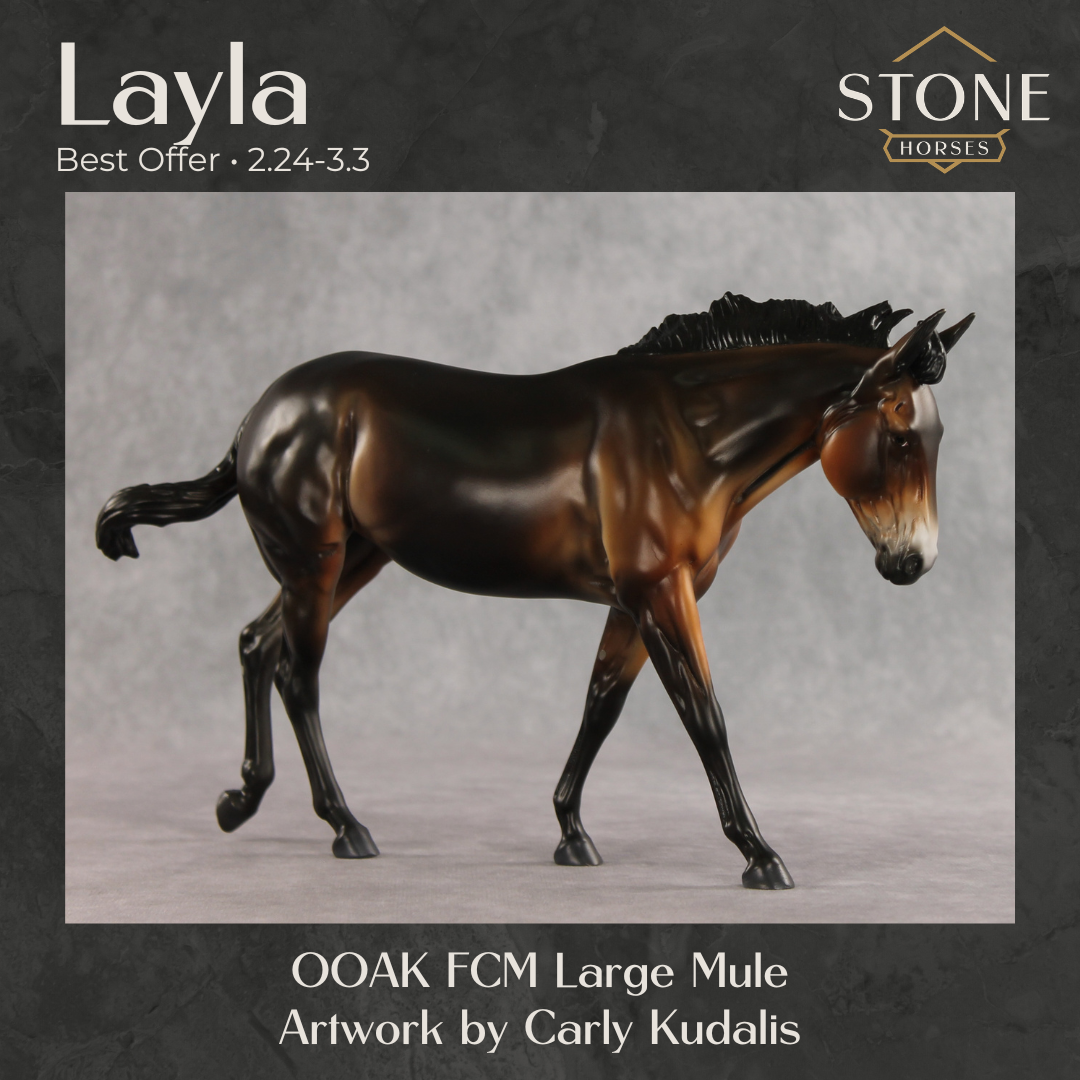 Layla OOAK FCM Large Mule by Carly Kudalis Best Offer 2.24.2026