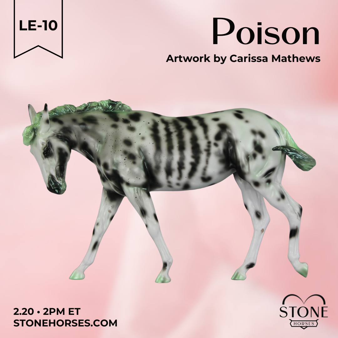 Poison LE-10 EFCM Large Mule by Carissa Mathews VV26