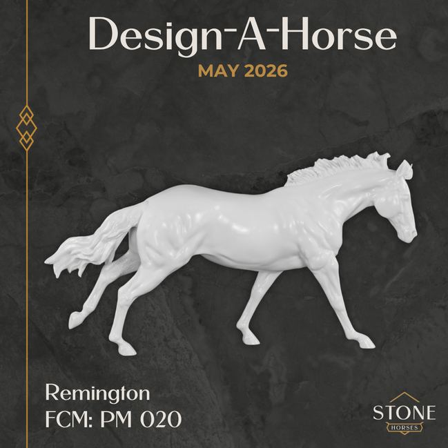 Design-A-Horse FCM Remington May Release DAH26 PM020