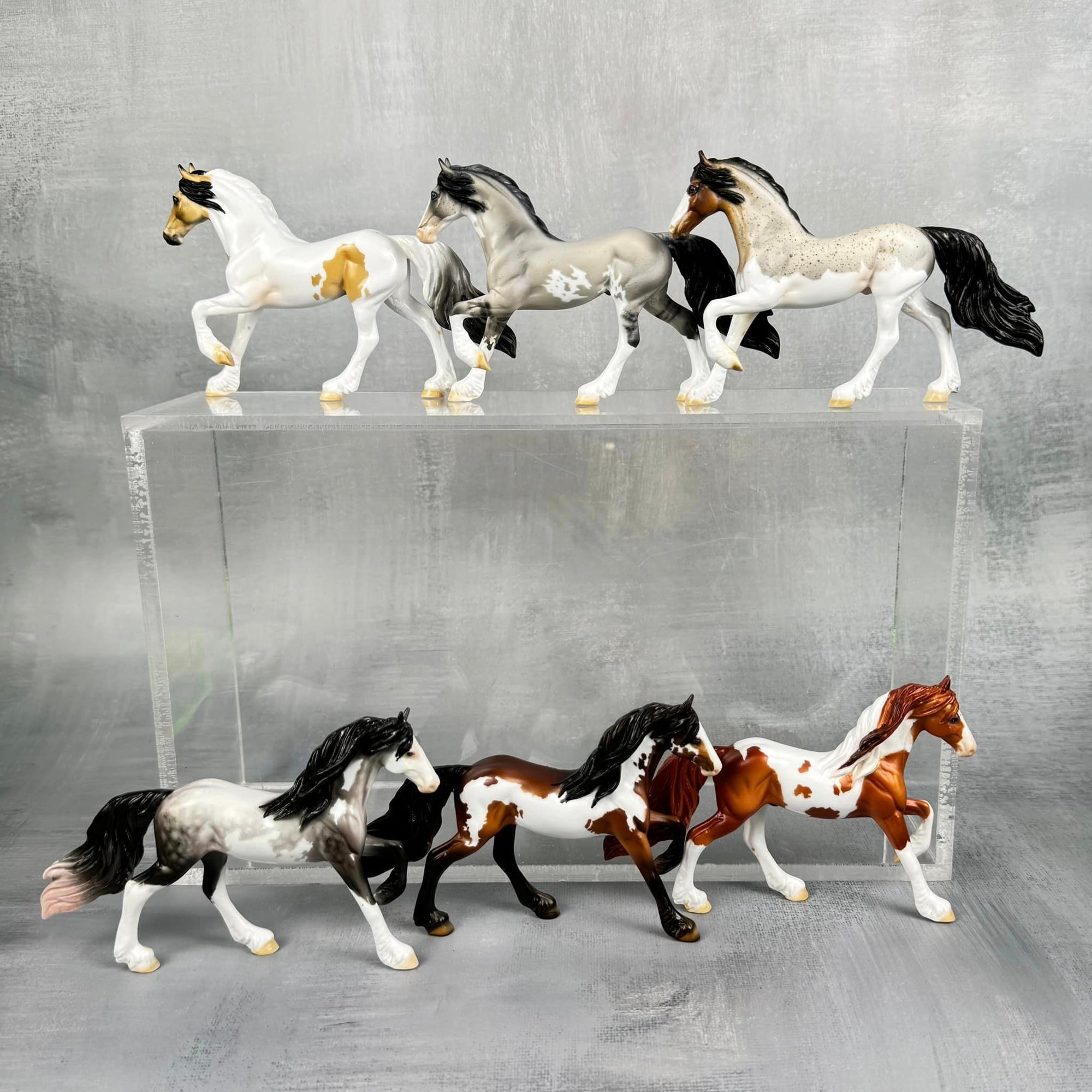 Friesian Chips Series Surprise Grab Bag 5 OOAK Paint Chips By Dawn Quick and Julie Keim $99 Chip Sale Sept 2024