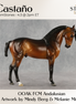 Castaño OOAK FCM Andalusian by Mindy Berg & Melanie Miller GS26