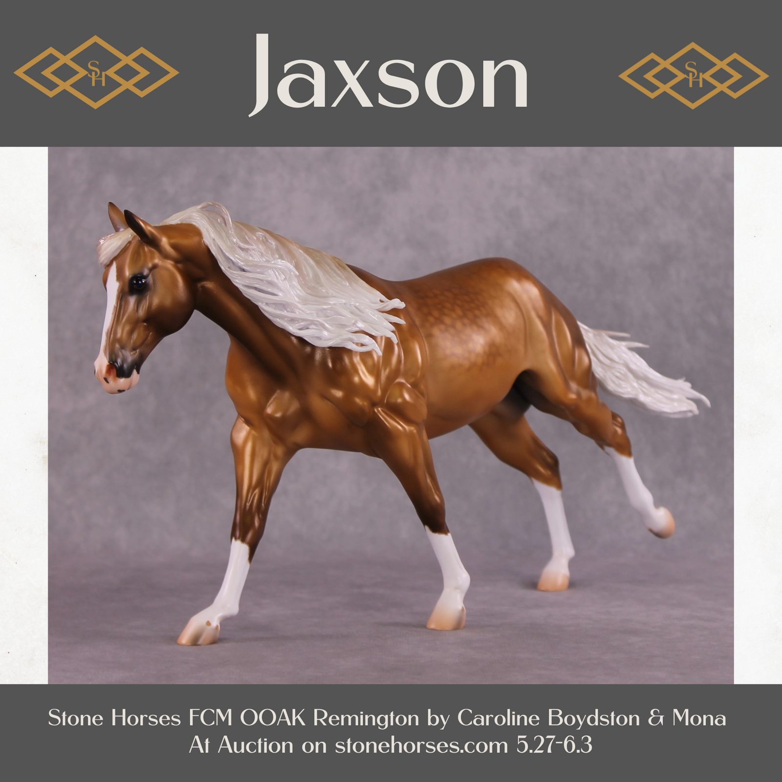 "Jaxson" OOAK FCM Remington By Caroline Boydston Best Offer 6/3/25