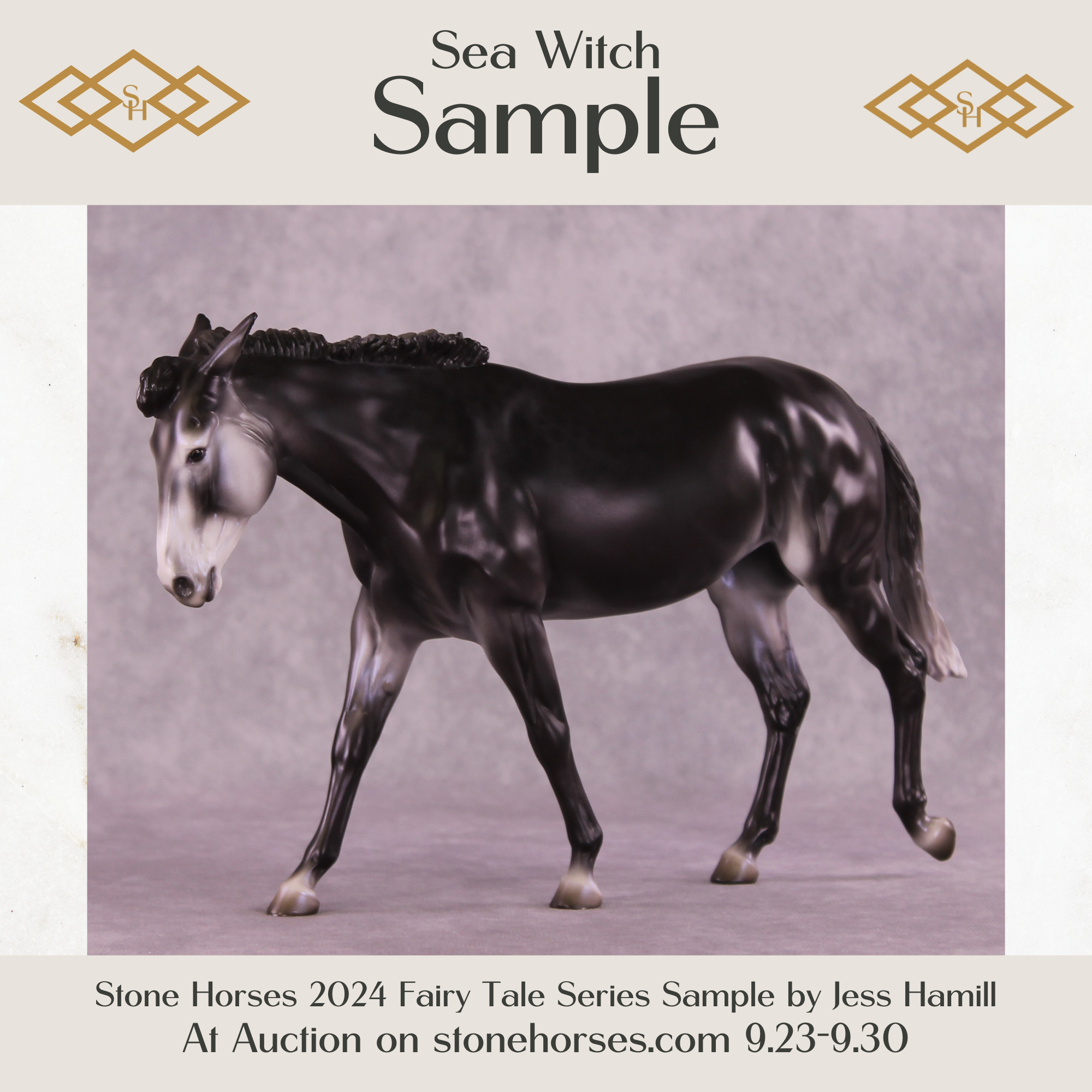 Sea Witch Sample FCM Large Mule by Jess Hamill SS925