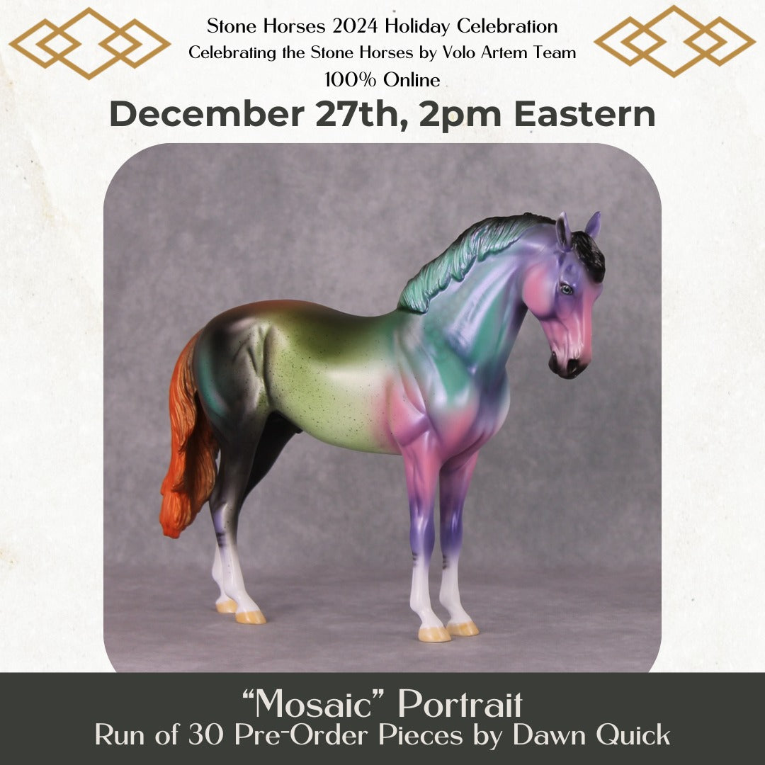 Mosaic LE-17  Bright Candy Colors Deco Custom Andalusian By Dawn Quick Holiday Sale Run HS24