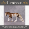 &quot;Luminous&quot; OOAK Chestnut Sorrel Sabino Irish Cob by Sheryl Leisure Best Offer 02/25/2025