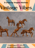 Retro Orange Blind Bag OOAK Chips by Angela Marleau VTV26