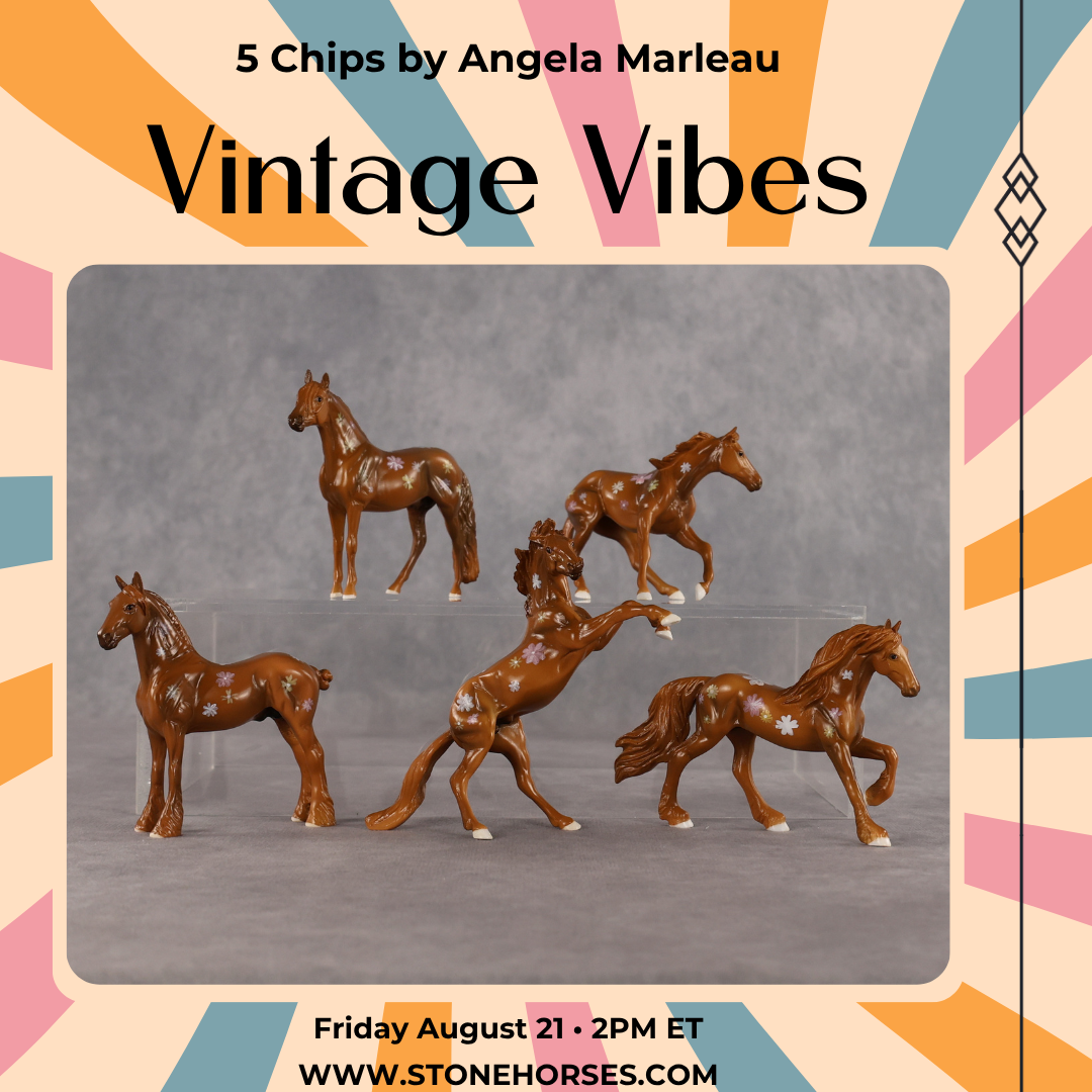 Retro Orange Blind Bag OOAK Chips by Angela Marleau VTV26
