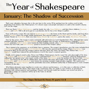 Morgan Chip Grab Bag - January 2025 We've Got History Shakespeare Chips Painted By Ellen Robbins CL25