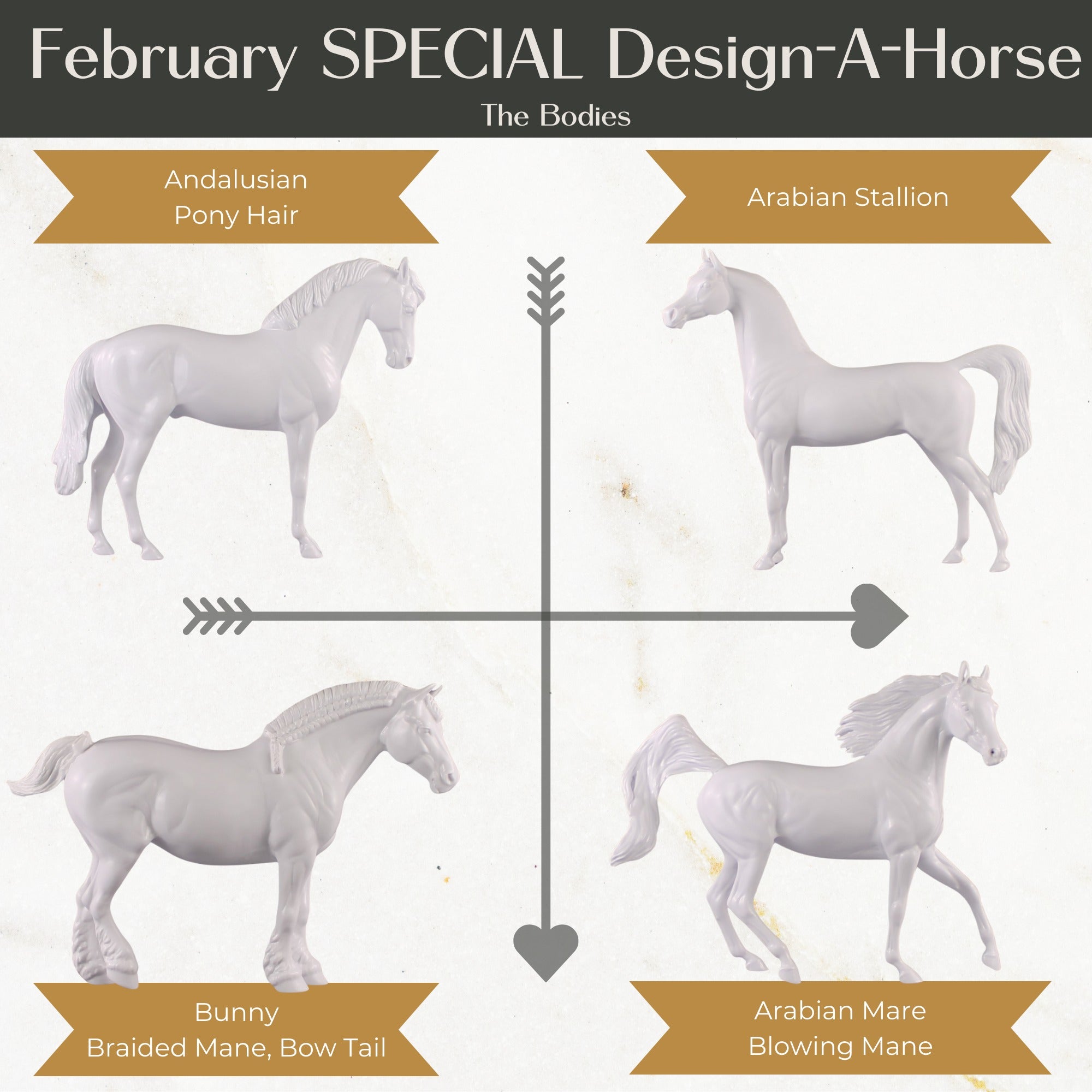 Stone Horses February DAH Special Design Pattern - Friday the 14th Valentine's Day - 02/14/25