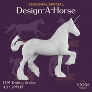April Special Design-A-Horse FCM Trotting Drafter SDAH26