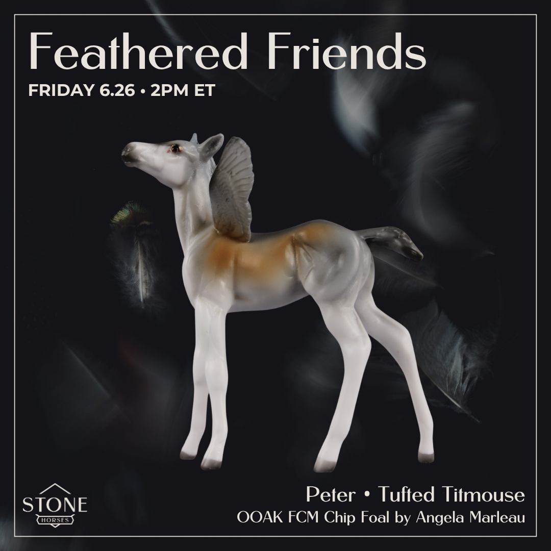 Peter OOAK FCM Chip Foal by Angela Marleau FTF26