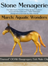 "Damsel" OOAK Glossy Beaugregory Fish Inspired Mule Chip by Jess Hamill