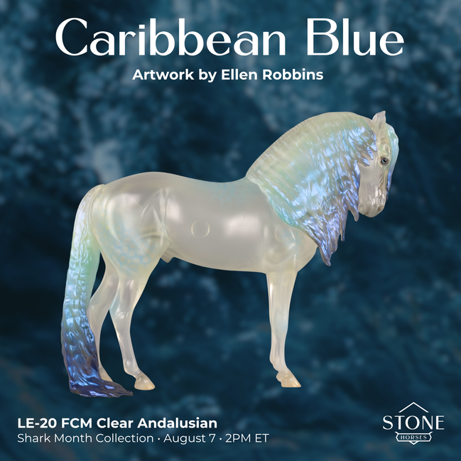 Caribbean Blue LE-20 FCM Andalusian by Ellen Robbins SM26