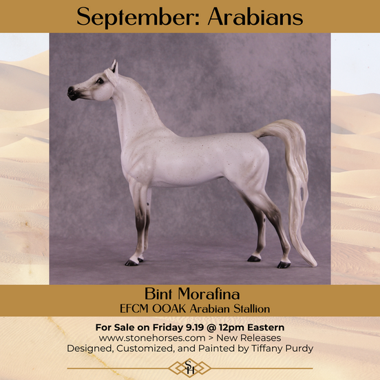 Bint Morafina OOAK EFCM Arabian by Tiffany Purdy GS925