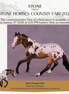 Mini Passerelle OOAK Chip Cutting Horse by Julie Keim SCD26