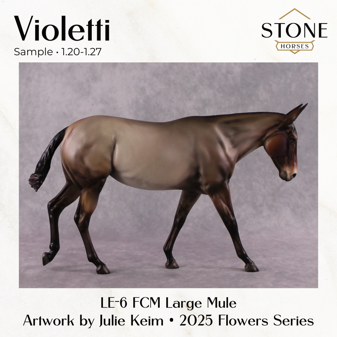 SAMPLE Violetti LE-6 FCM Mule by Julie Keim SS0126